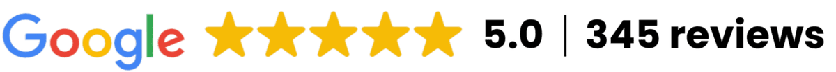 Apex Turf Google 5 Star Rating Badge