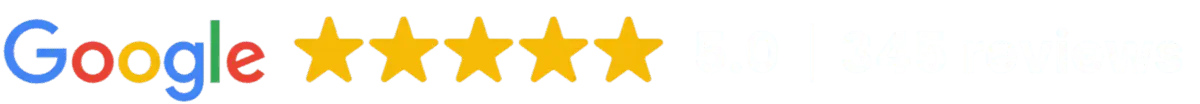 Apex Turf Google 5 Star Rating Badge
